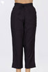 Cambric Cotton Pants In Black